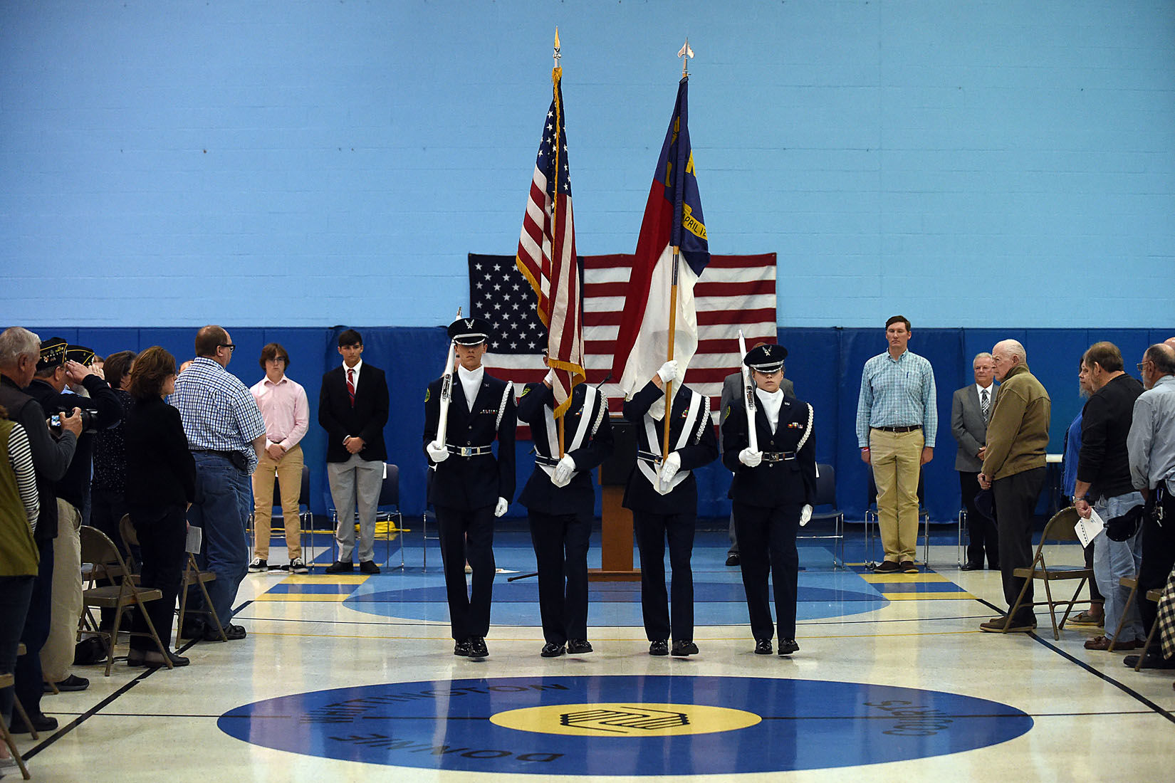 Veterans Day Ceremony at the Boys and Girls Club